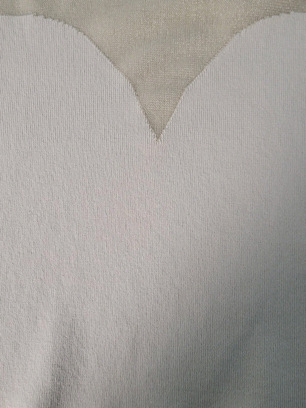 Zara Cream Mesh-Inset Ribbed Tank - Picture 6 of 6